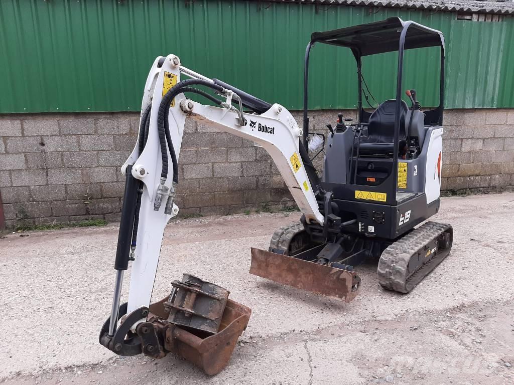 Bobcat E 19 Mini Escavadoras <7t
