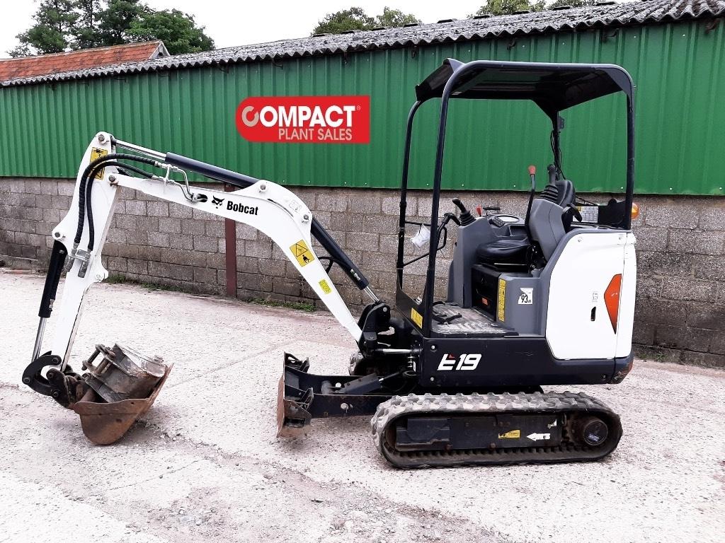 Bobcat E 19 Mini Escavadoras <7t