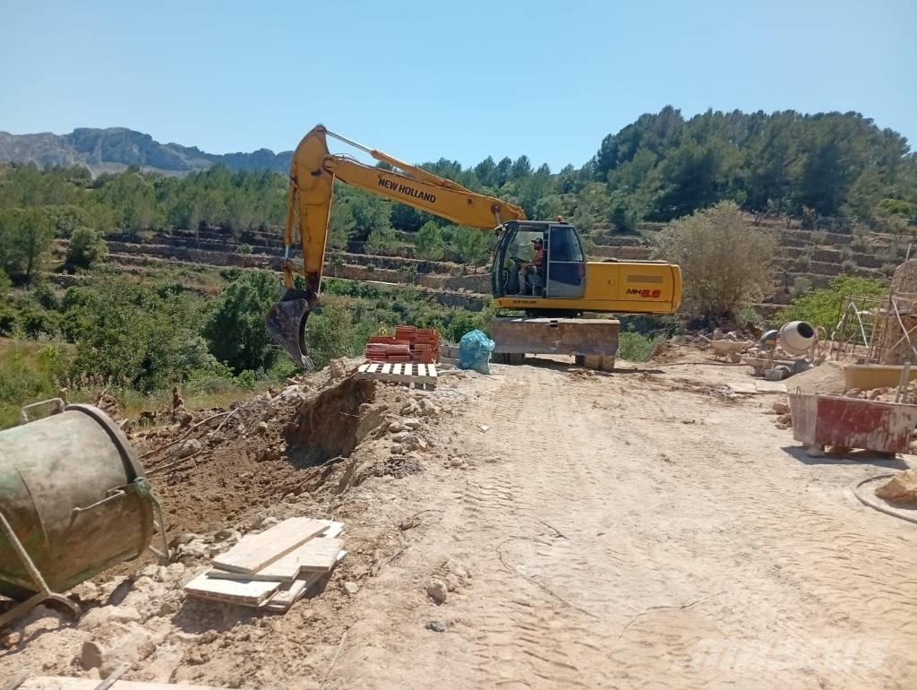New Holland MH 6.6 Escavadoras de rodas
