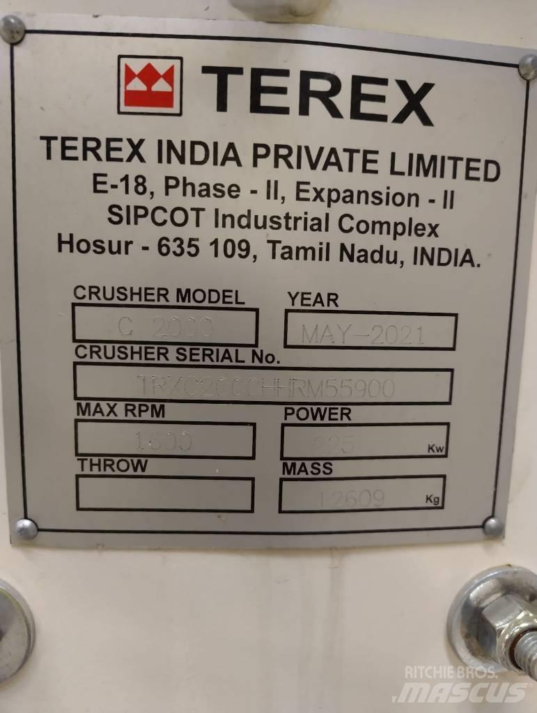 Terex Canica 2000 Britadeiras