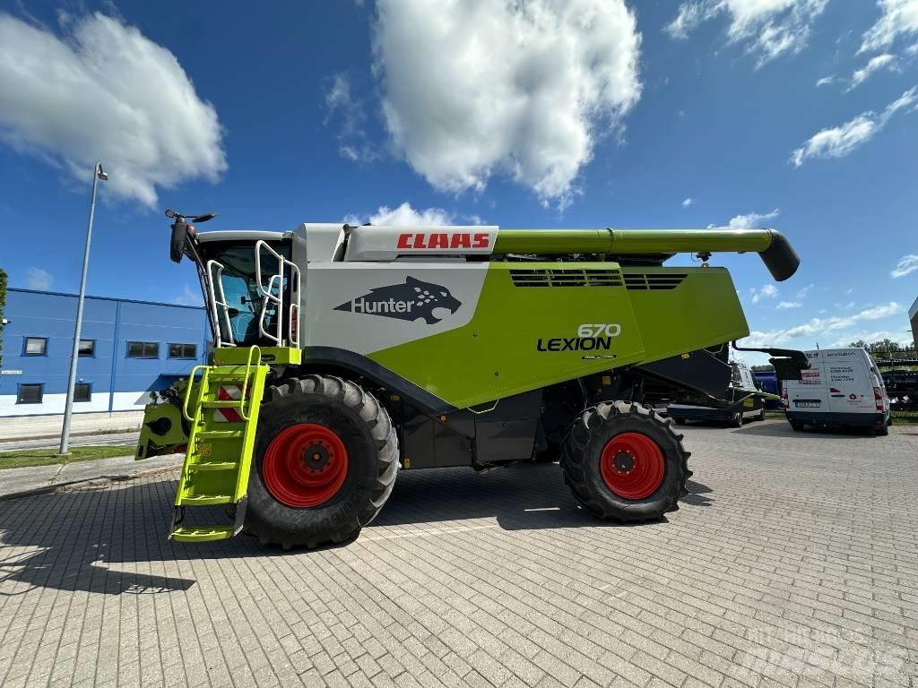 CLAAS Lexion 670 Ceifeiras debulhadoras