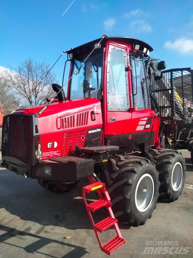 Komatsu 835 Forwarders florestais