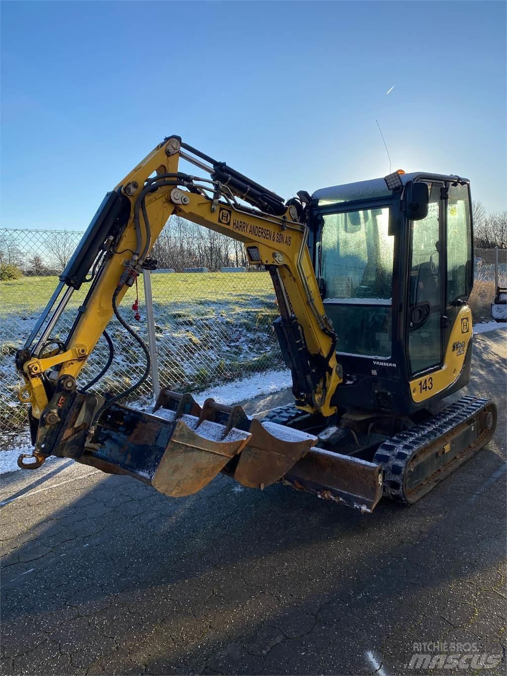Yanmar SV22 Mini Escavadoras <7t