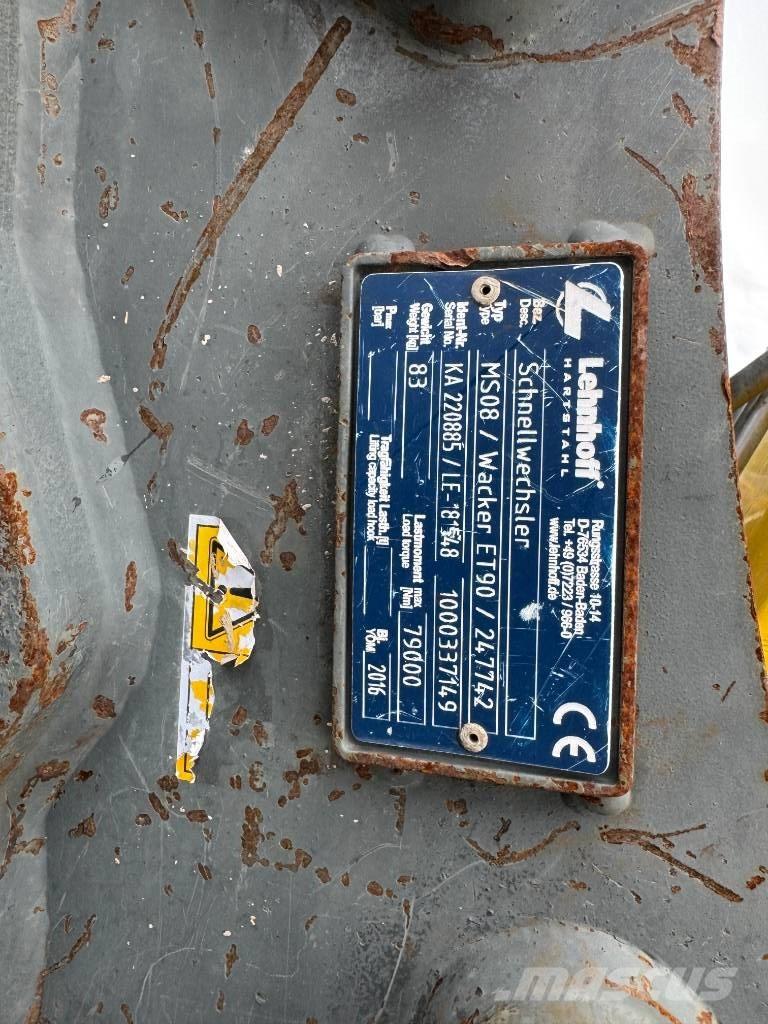 Wacker Neuson ET90 Escavadoras de rastos