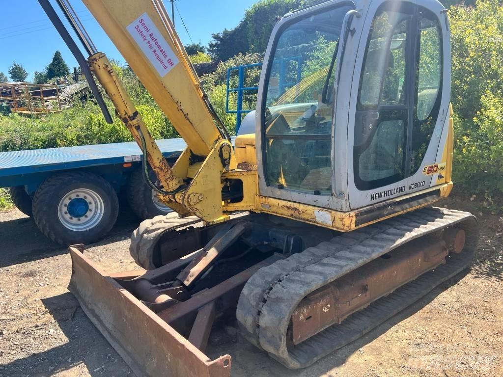New Holland E 80 Escavadoras Midi 7t - 12t