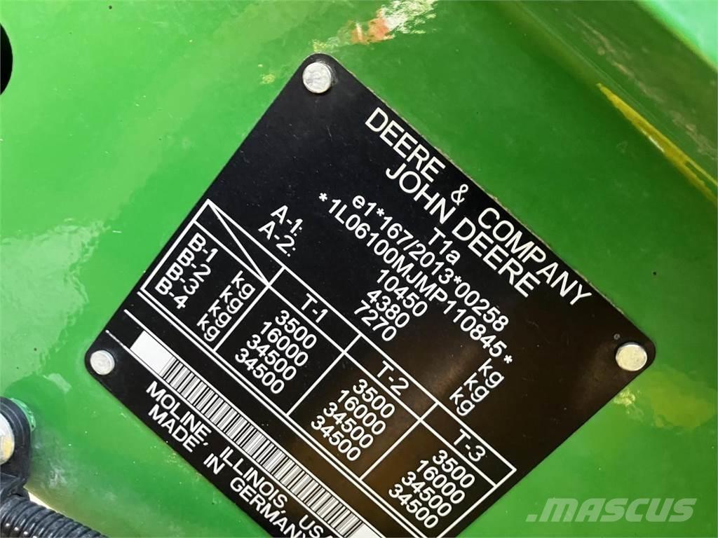 John Deere 6100M Tratores Agrícolas usados