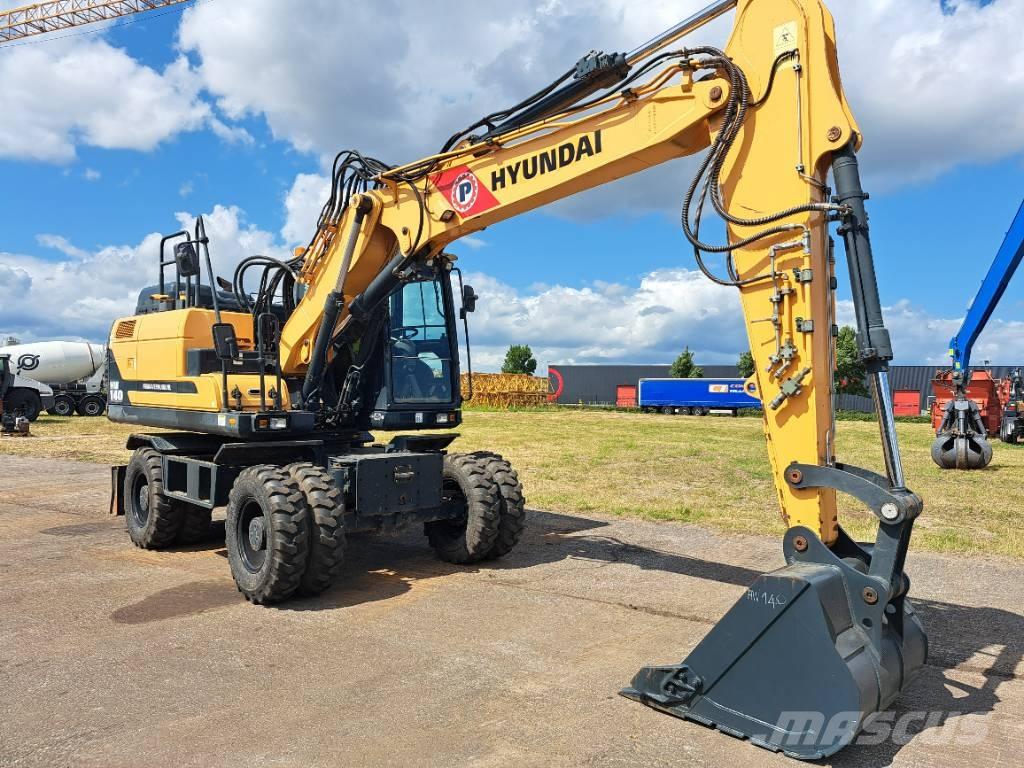 Hyundai HW140 Escavadoras de rodas