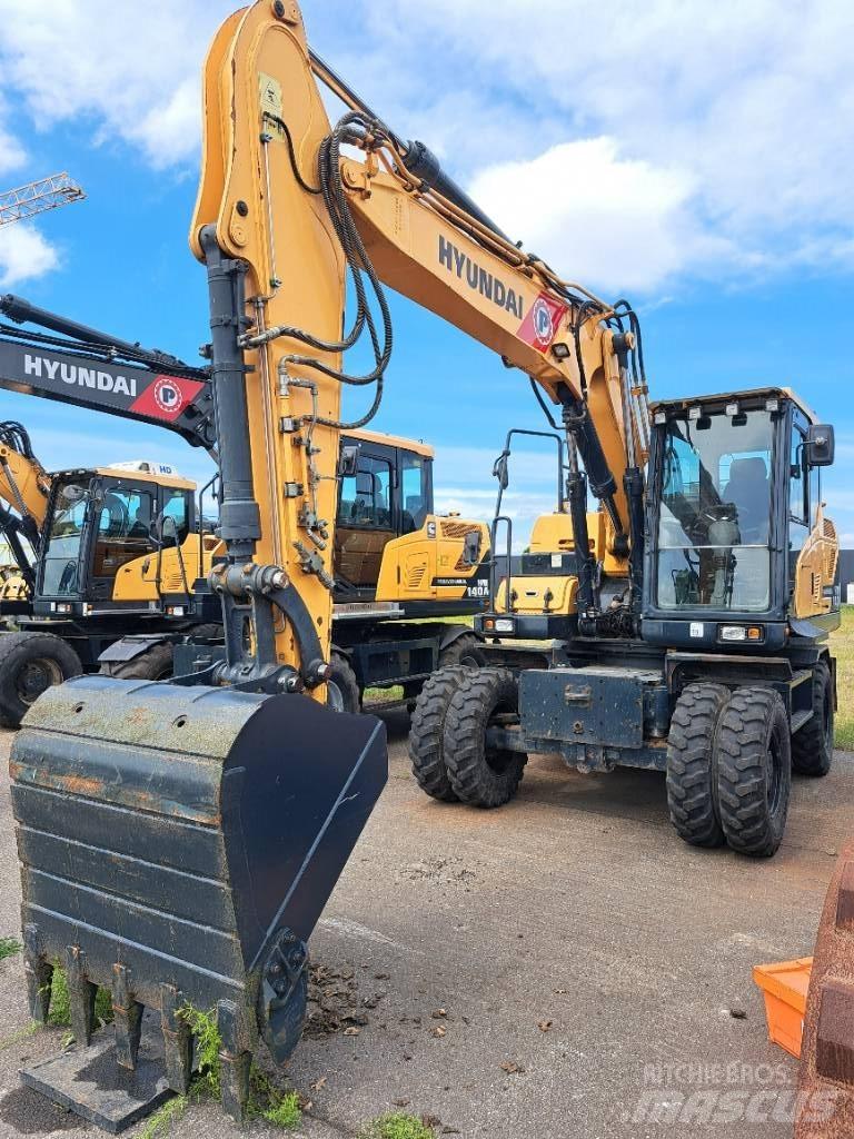 Hyundai HW140 Escavadoras de rodas