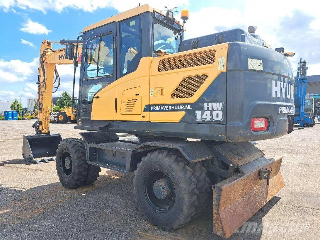 Hyundai HW140 Escavadoras de rodas