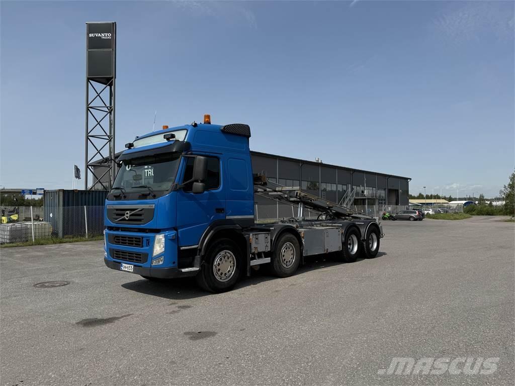 Volvo FM 500 8x4 Camiões caixa desmontável com elevador de cabo