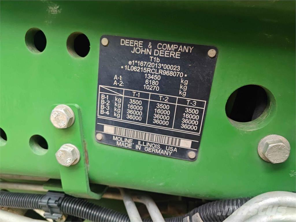 John Deere 6215R Tratores Agrícolas usados