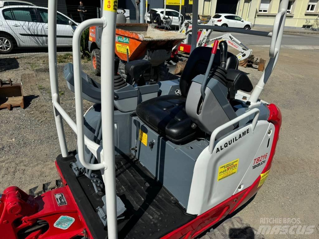 Takeuchi TB 216 Mini Escavadoras <7t