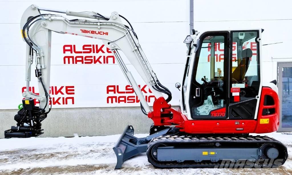 Takeuchi TB370 Mini Escavadoras <7t