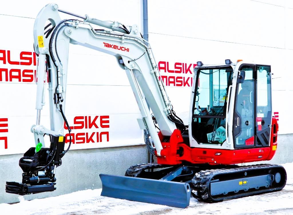 Takeuchi TB370 Mini Escavadoras <7t