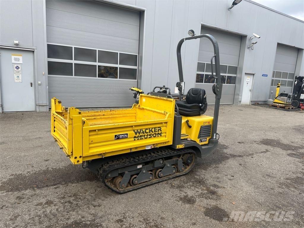 Wacker Neuson DT15 Dumpers de lagartas