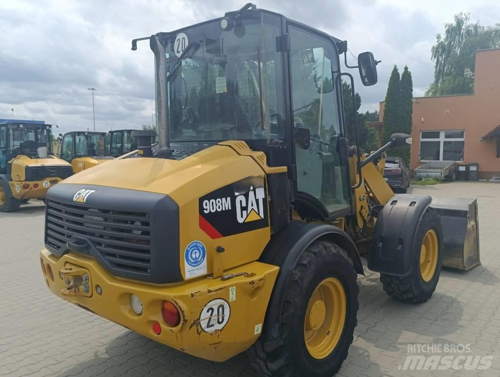 CAT 908M Pás carregadoras de rodas