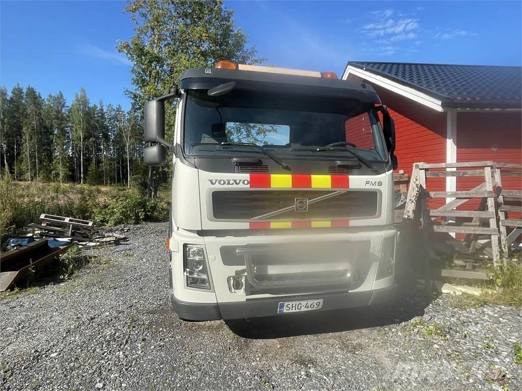 Volvo FM9 Camiões caixa desmontável com elevador de cabo