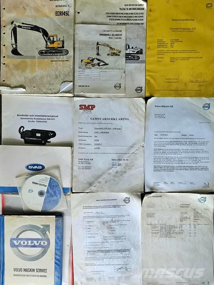 Volvo ECR 145 C L Escavadoras de rastos