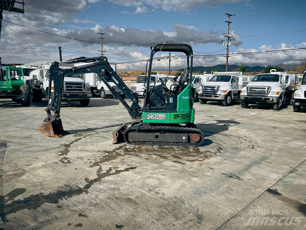John Deere 26 G Carregadoras de direcção deslizante