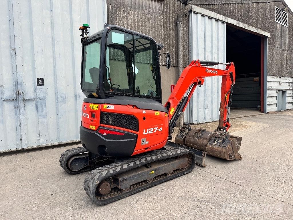 Kubota U 27 Mini Escavadoras <7t