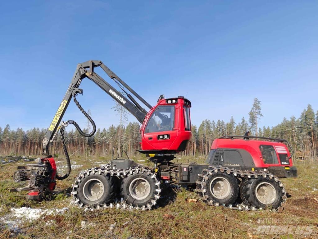 Komatsu 931 XC Processadores florestais