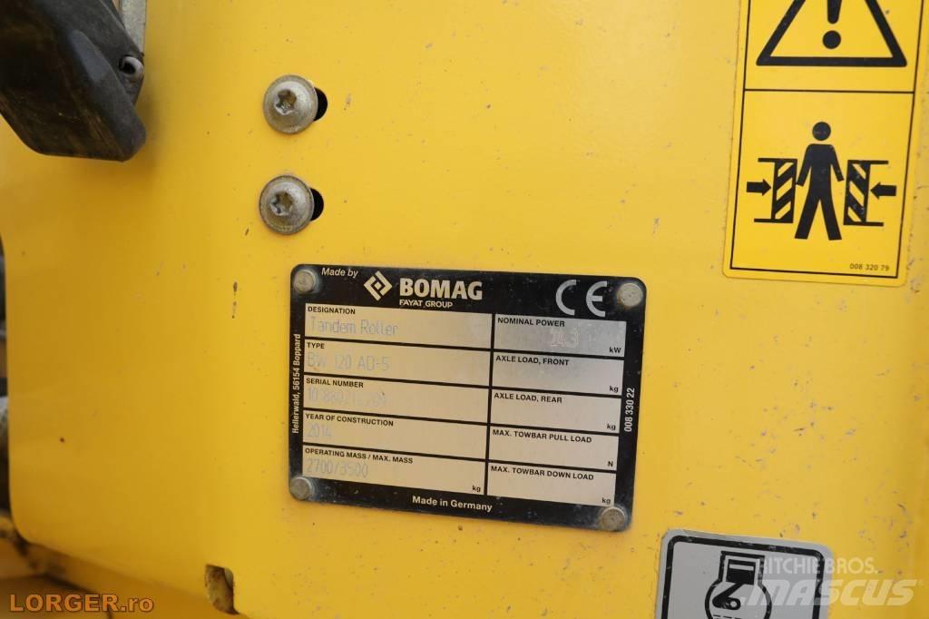 Bomag BW 120 AD-5 Cilindros Compactadores tandem
