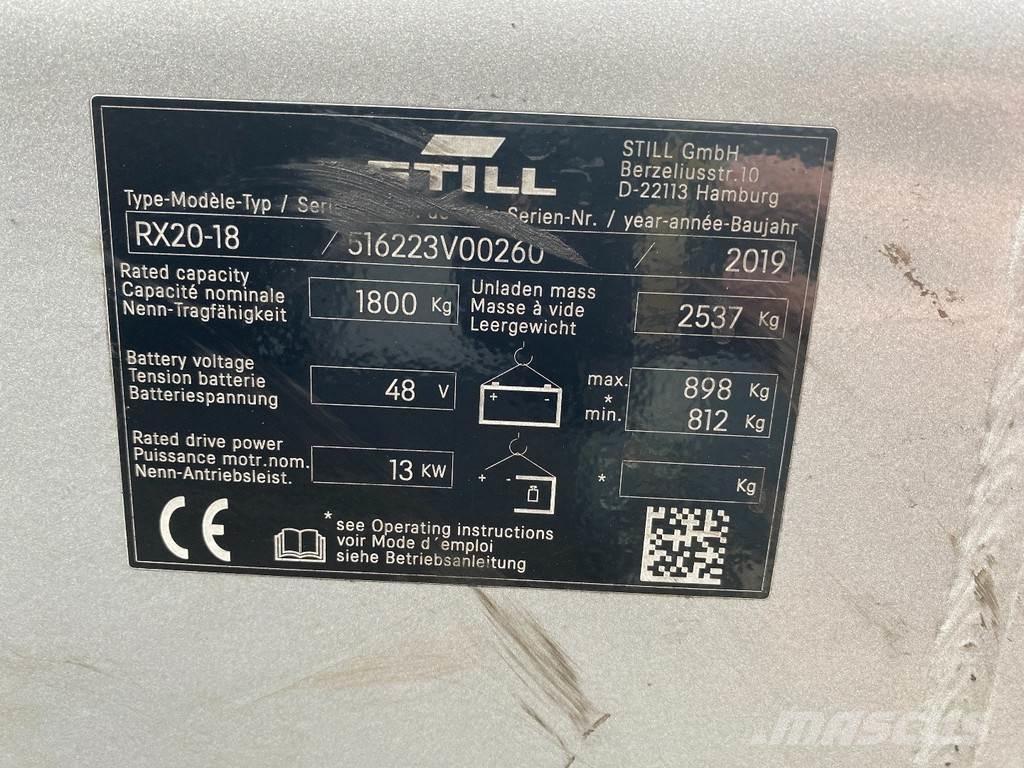 Still RX20-18 Empilhadores eléctricos