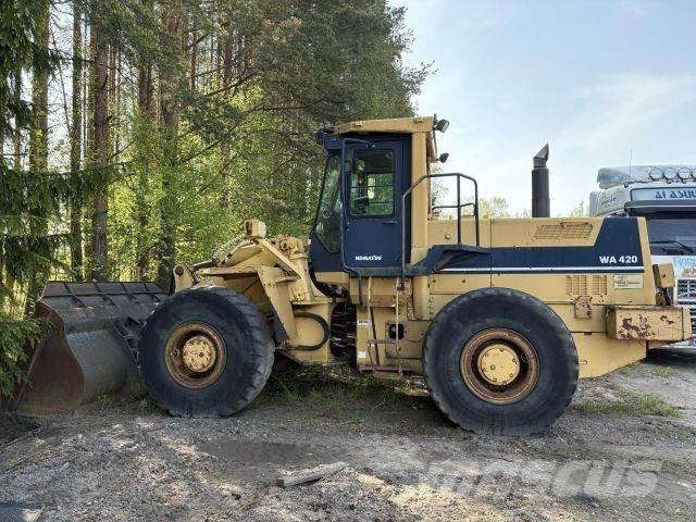 Komatsu WA420-1 Pás carregadoras de rodas