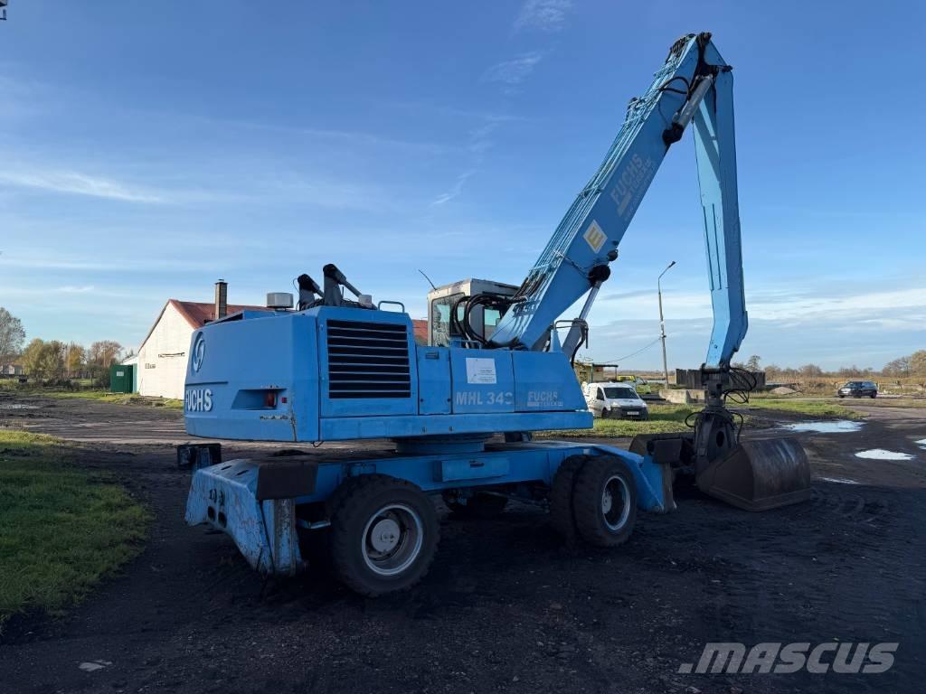 Terex Fuchs Mhl340 Manipuladores de resíduos / indústria