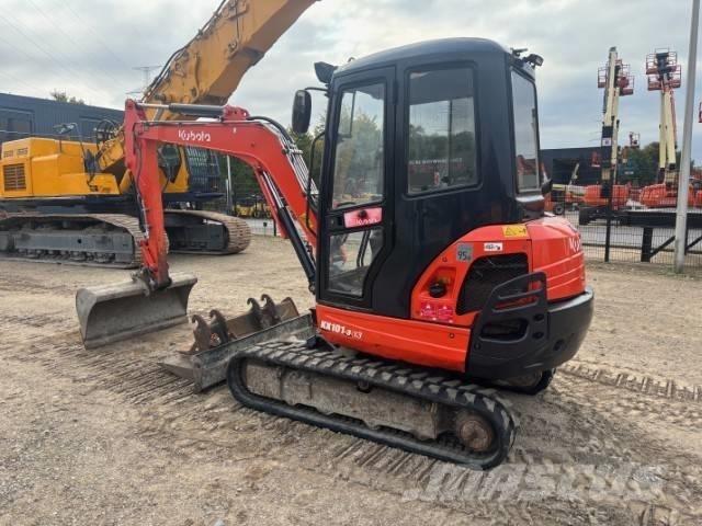 Kubota KX 101-3 Mini Escavadoras <7t