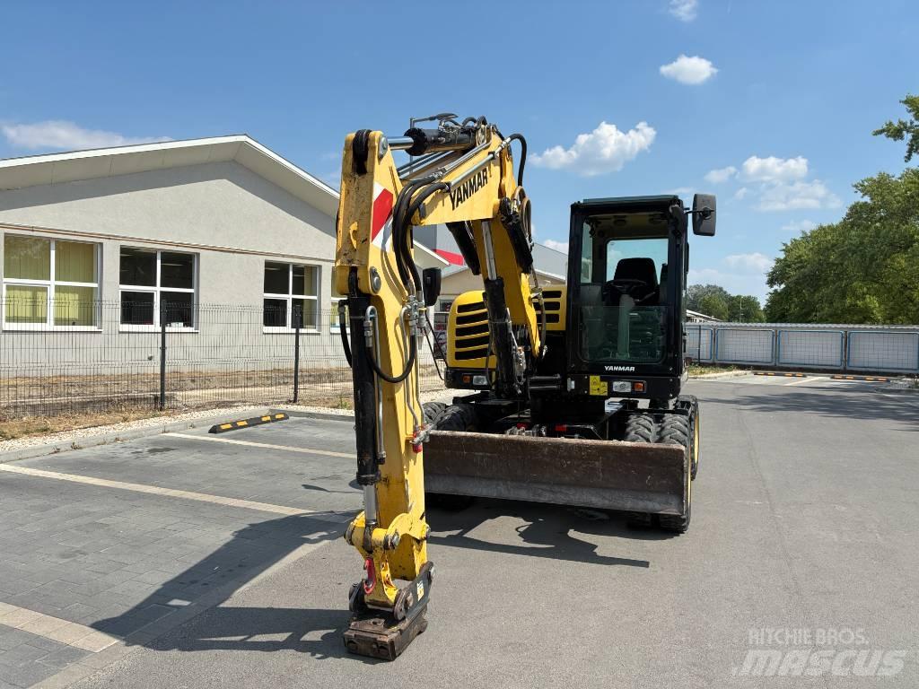Yanmar B 95 W Escavadoras Midi 7t - 12t