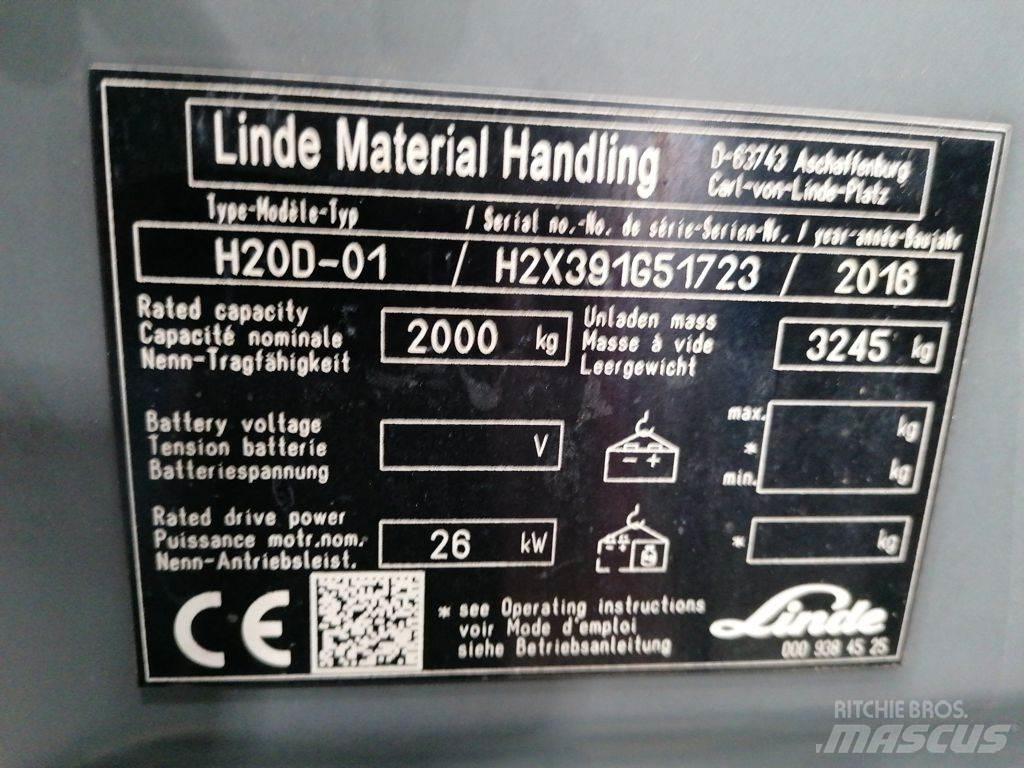 Linde H20D-01 Empilhadores Diesel