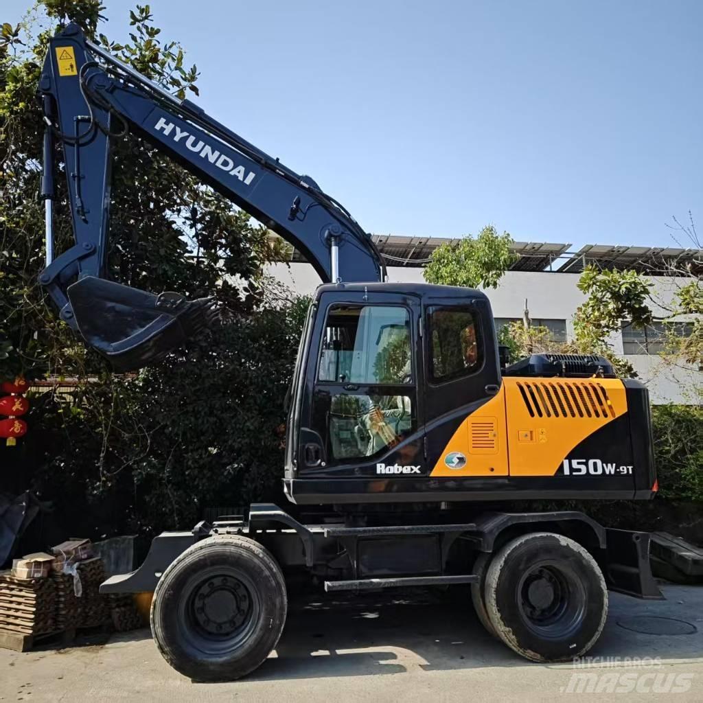 Hyundai r150w-9 Escavadoras de rodas