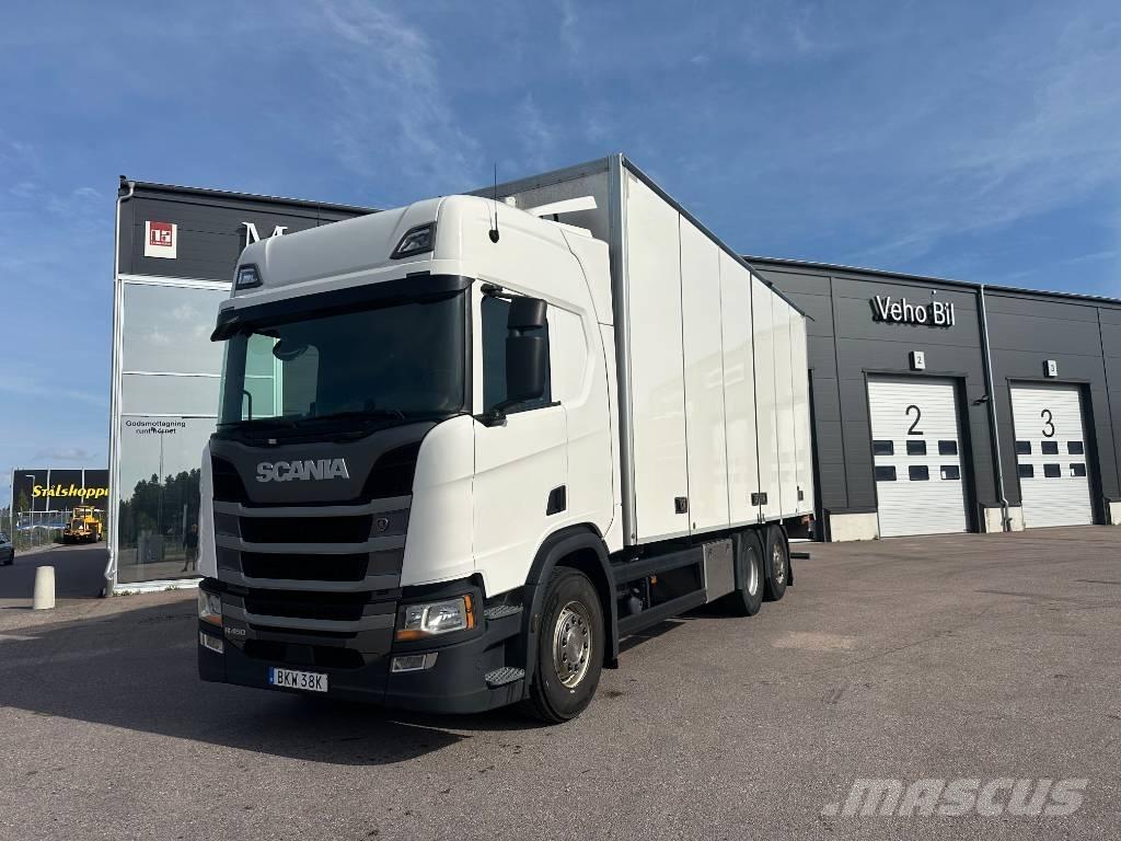 Scania R 450 6x2 Camiões de caixa fechada