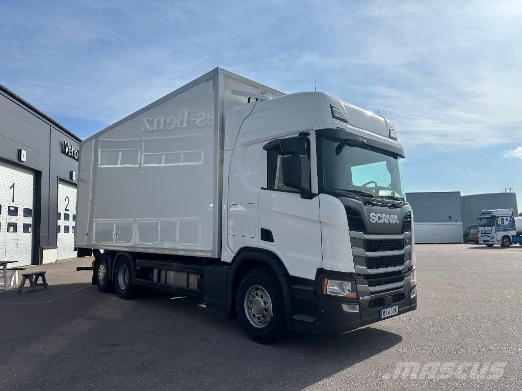 Scania R 450 6x2 Camiões de caixa fechada