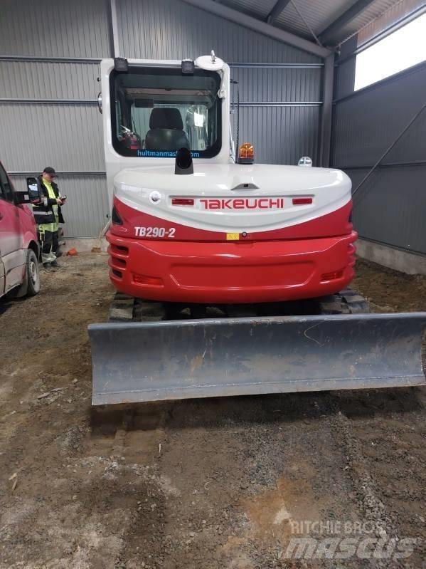 Takeuchi TB290 Escavadoras Midi 7t - 12t