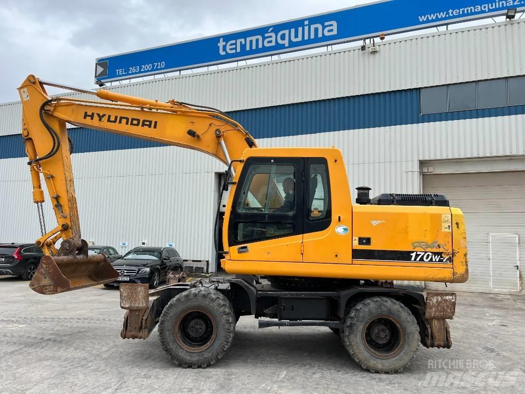 Hyundai R 170W-7 Escavadoras de rodas