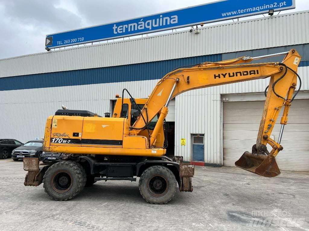 Hyundai R 170W-7 Escavadoras de rodas