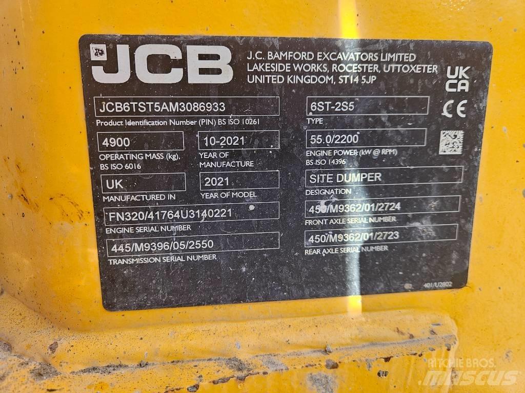 JCB 6ST-2S5 Camiões articulados