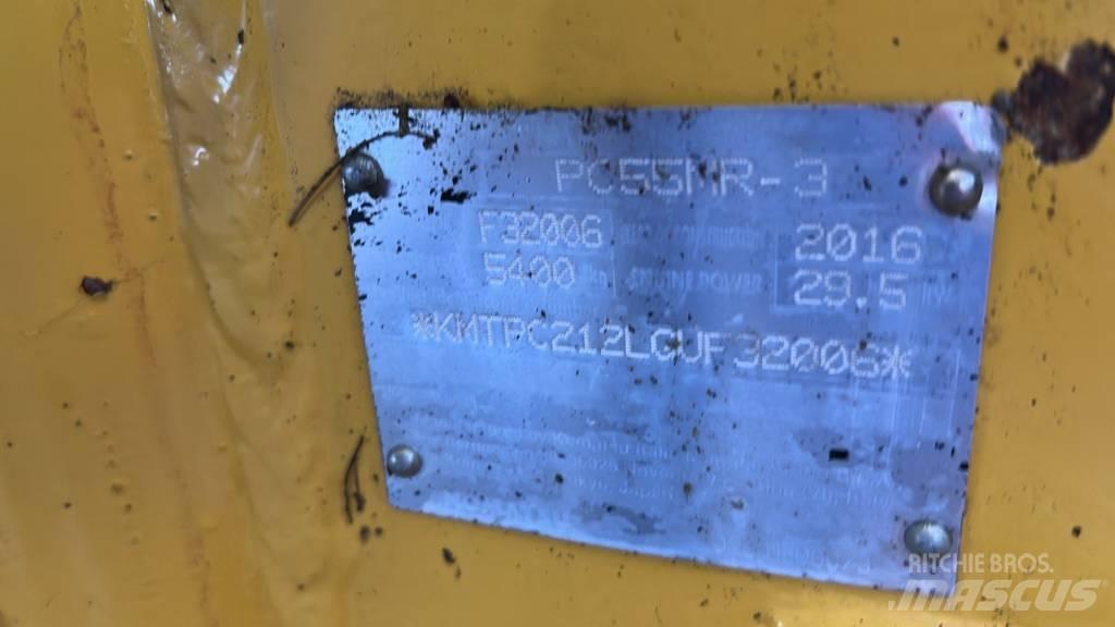 Komatsu PC 55 MR-3 Mini Escavadoras <7t