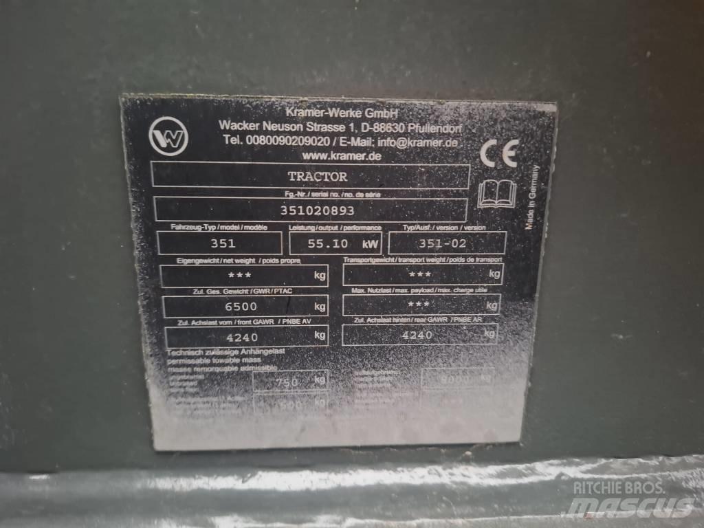Kramer 480 Pás carregadoras de rodas