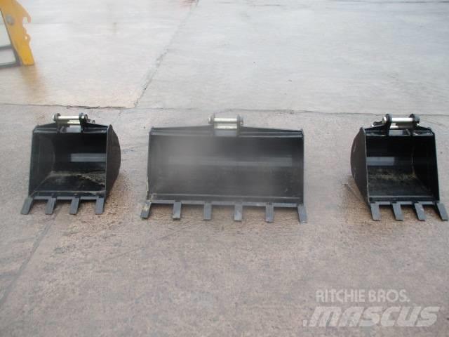 New 30mm Buckets Mini Escavadoras <7t