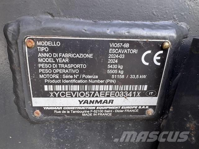 Yanmar Vio 57 Mini Escavadoras <7t