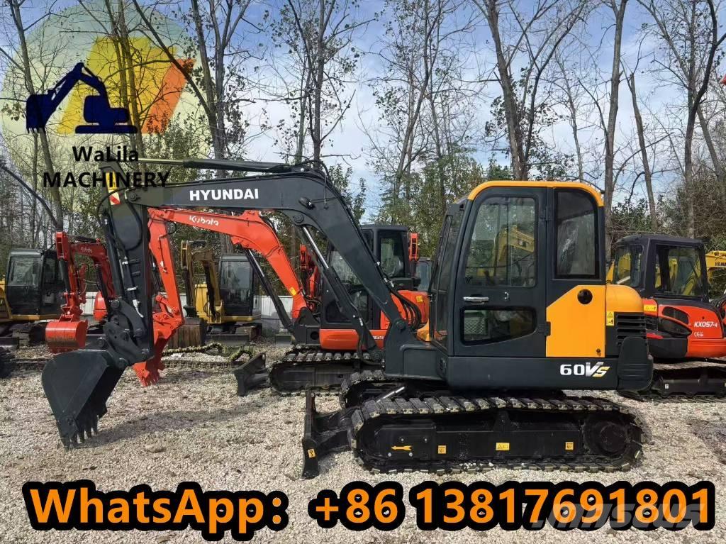 Hyundai R60-9VS Mini Escavadoras <7t