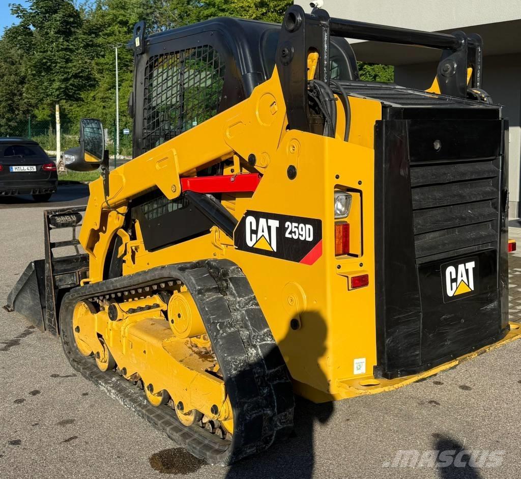 CAT 259D Carregadoras de direcção deslizante