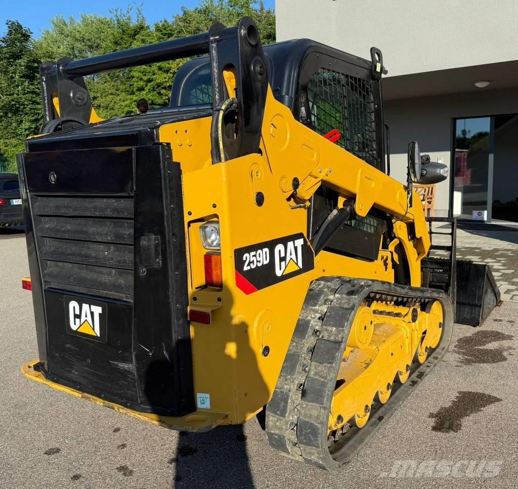 CAT 259D Carregadoras de direcção deslizante