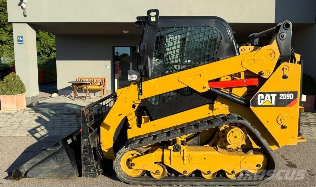 CAT 259D Carregadoras de direcção deslizante