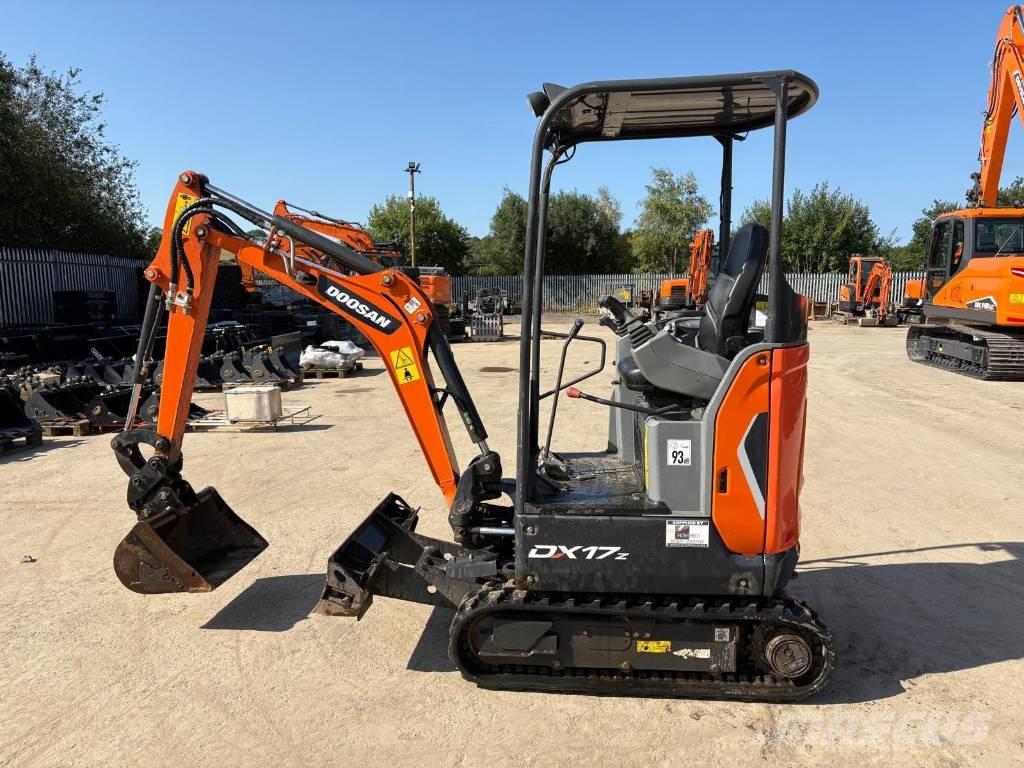Doosan DX 17 Mini Escavadoras <7t