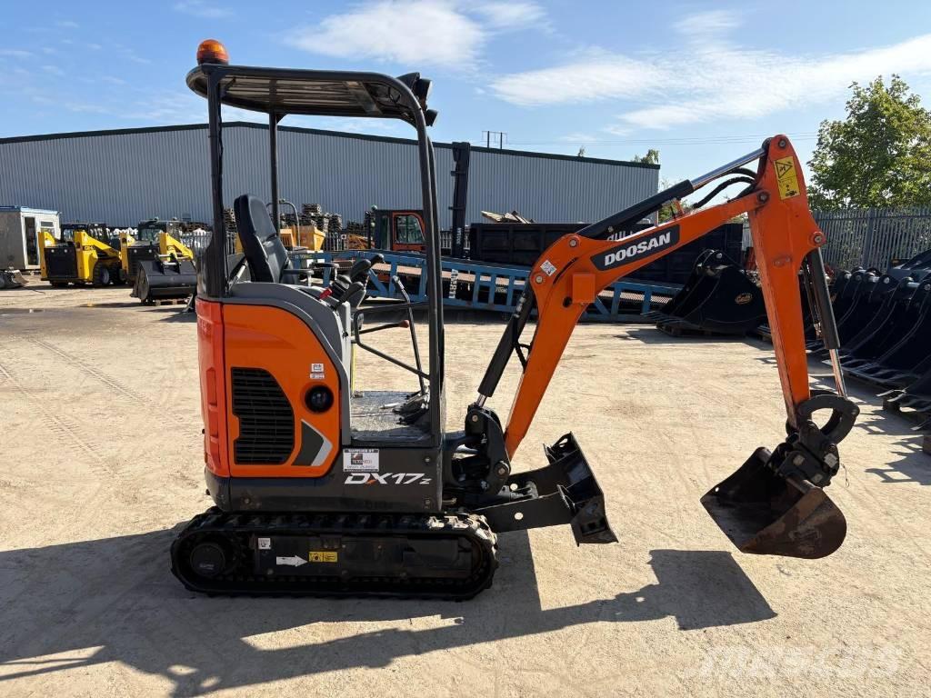 Doosan DX 17 Mini Escavadoras <7t