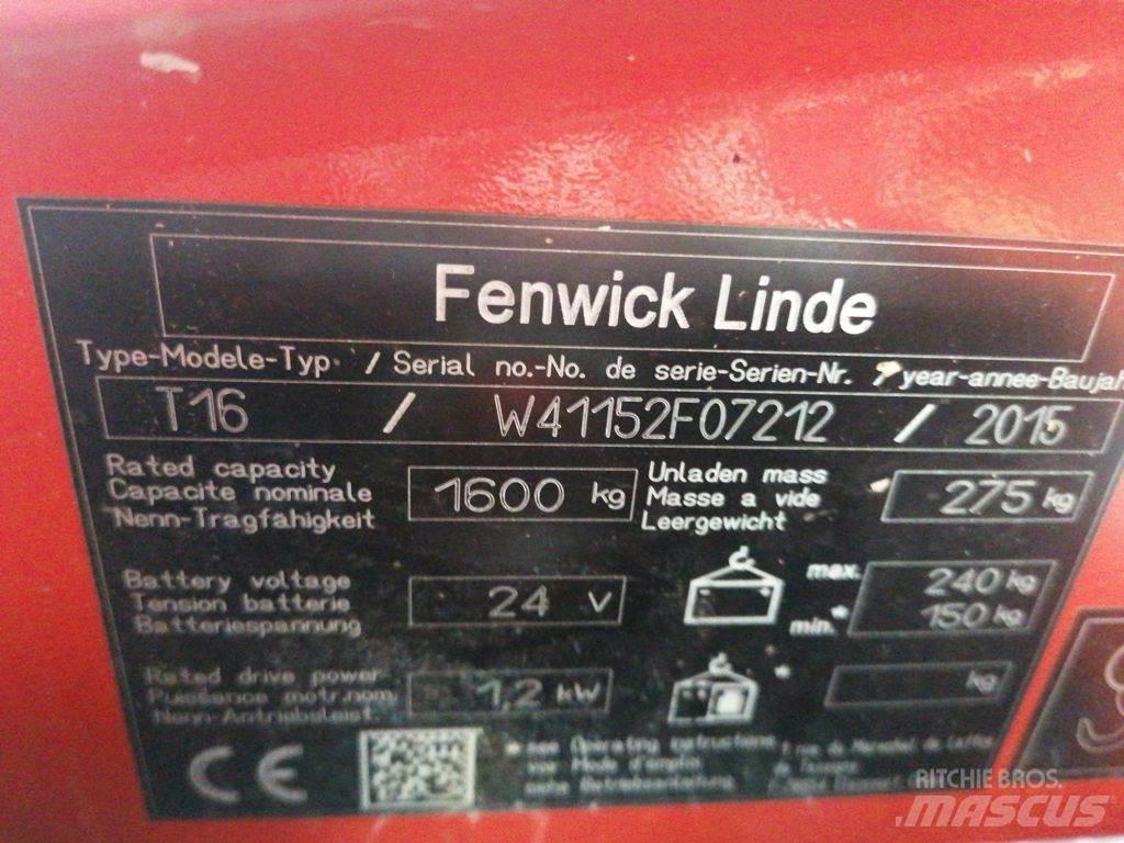 Linde T16 Porta palettes